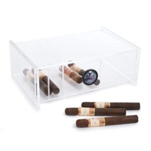 Humidor para habanos de acrilico