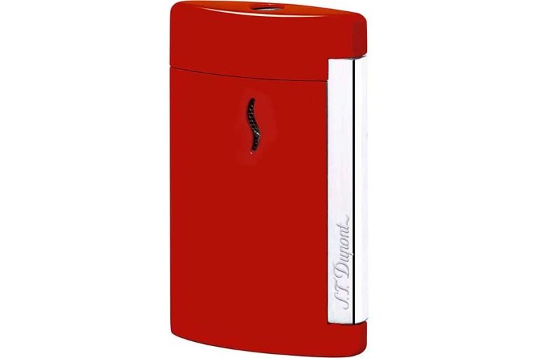 Encendedor-para-puros-de-la-marca-dupont-en-color-rojo